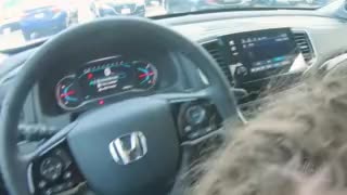 Sweet Curvy Petite gives Risky Public Blowjob in Car - EllaKai