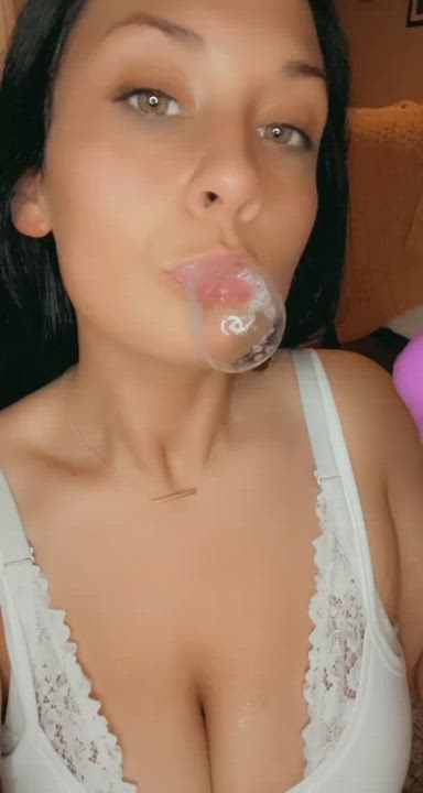 Would you let me feel throat your cock??