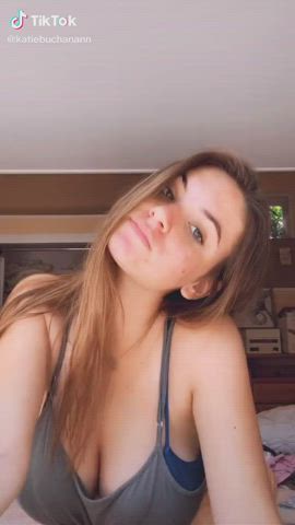 Busty TikTok Tits gif