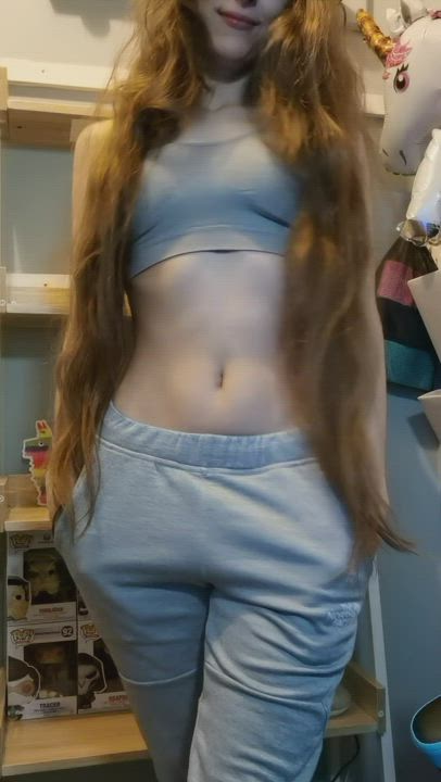 British Brunette Hair Long Hair OnlyFans gif