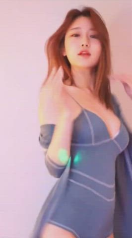 dancing korean tease gif