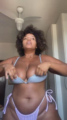 BBW Brazilian Celebrity Huge Tits gif