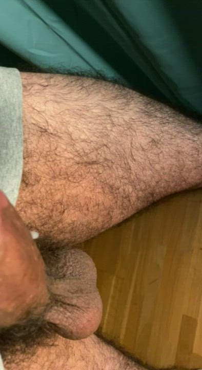 [25] Throbbing &amp; Precumming - any bros wanna compare? Up pointing cocks to