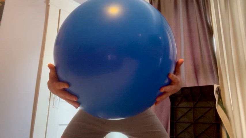 amateur balloons bulge edging fetish latex male masturbation solo squeezing underwear