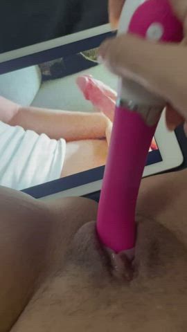 moaning squirting toy tribute vibrator gif