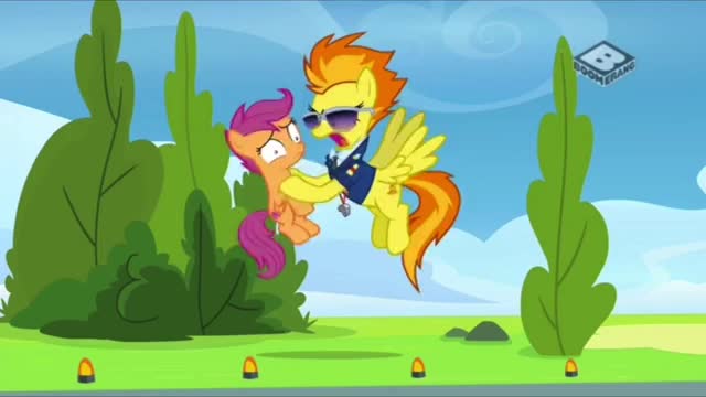 spitfire shaking scootaloo