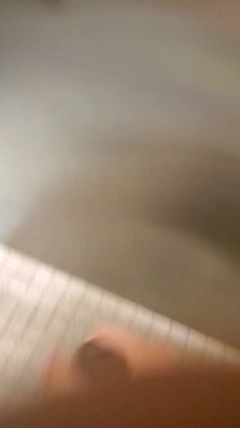 Cumming and moaning at my university's restroom.