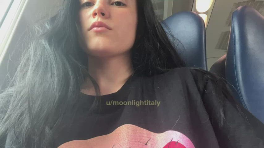 Tits in the train 🚂