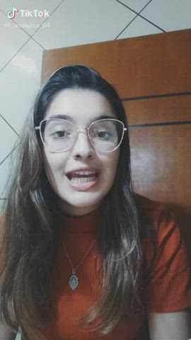 Cute Glasses TikTok gif