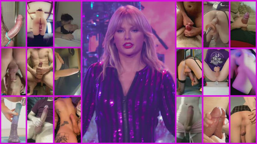 BabeCock Bisexual Cock Cumshot Taylor Swift gif