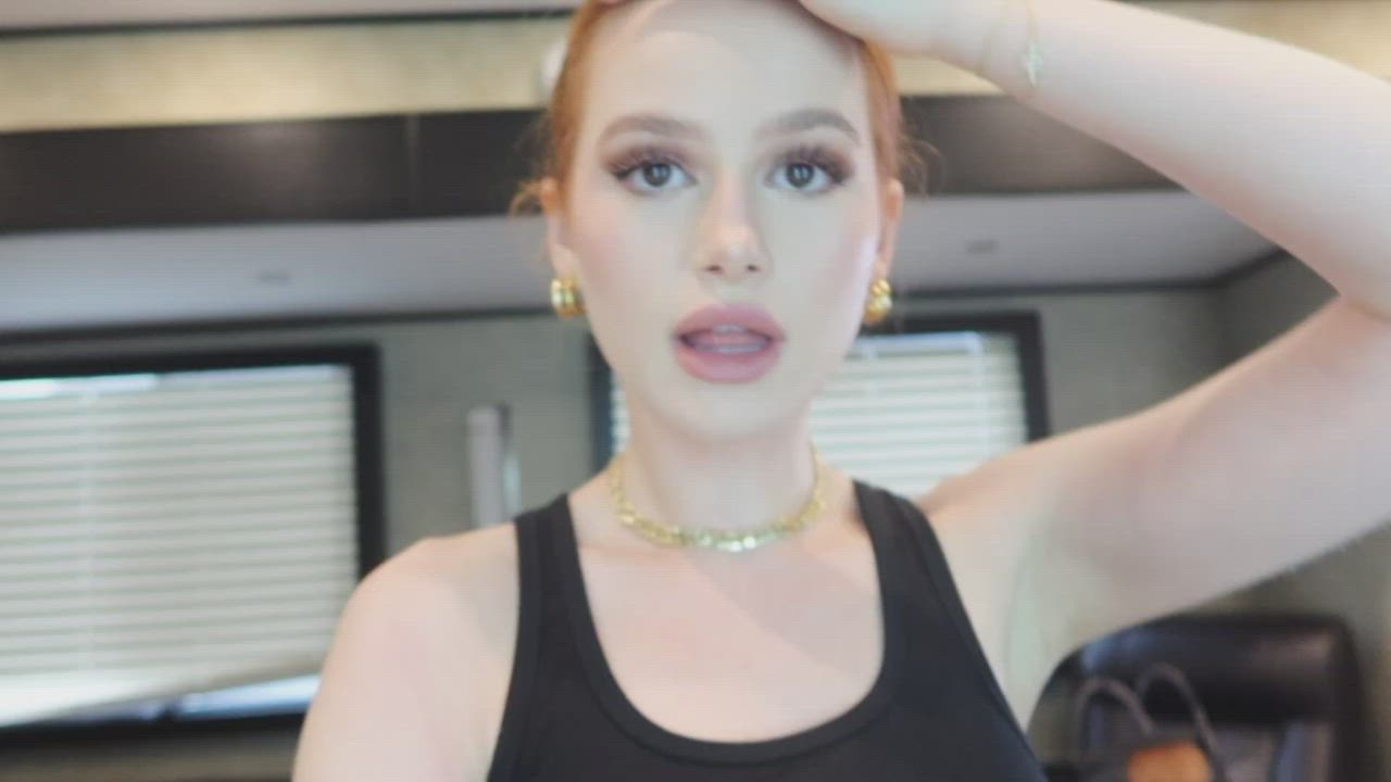 Armpits Lips Lipstick Madelaine Petsch gif