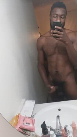 BBC Male Masturbation Solo gif