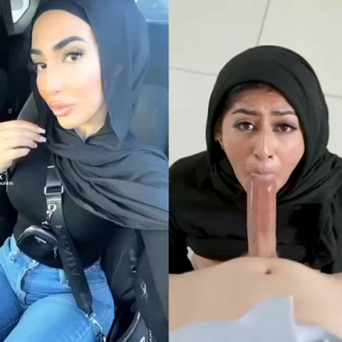 amateur arab bwc babecock big tits blowjob hijab muslim tiktok r/brownchickswhitedicks