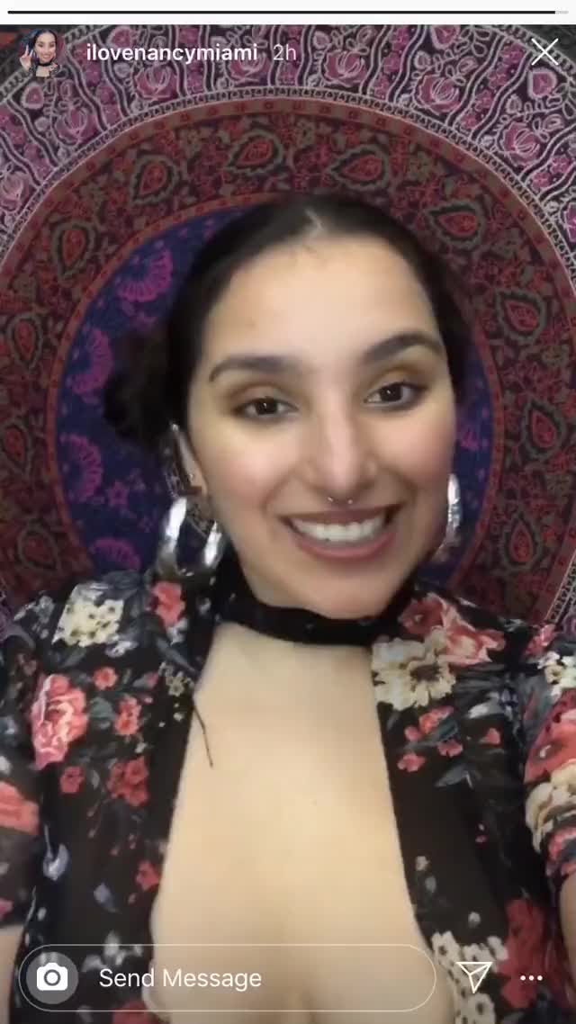 cleavage cute latina tits gif