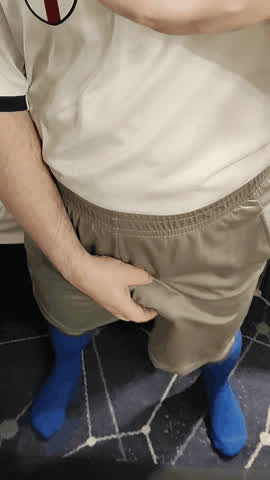 gay knee high socks masturbating uniform gif