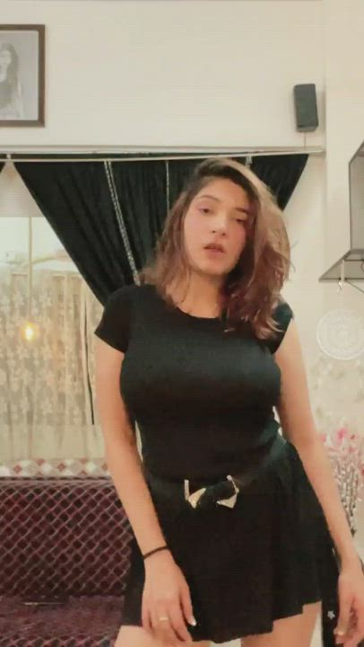 Big Tits Desi Indian TikTok gif