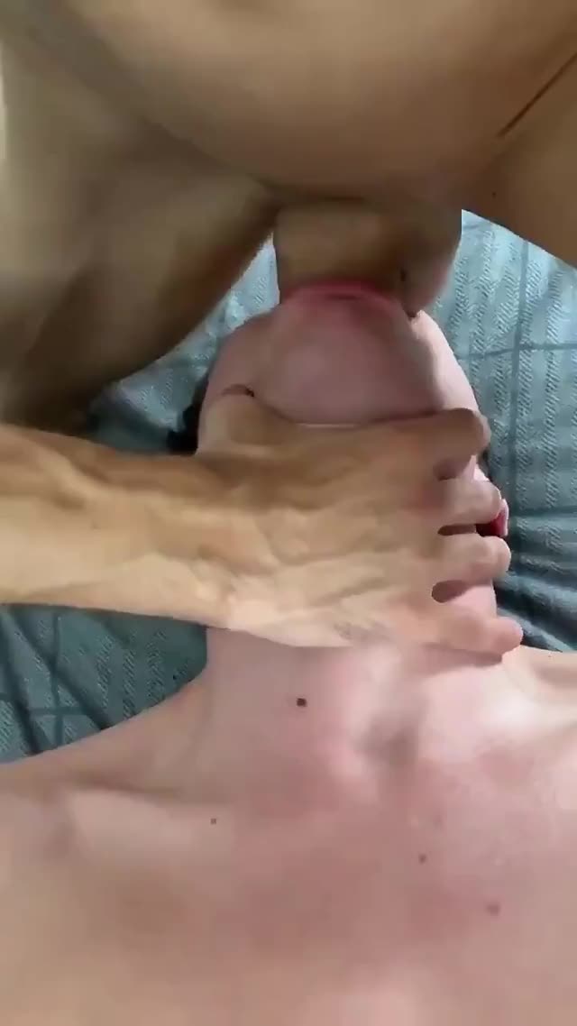 Next level throat fucking