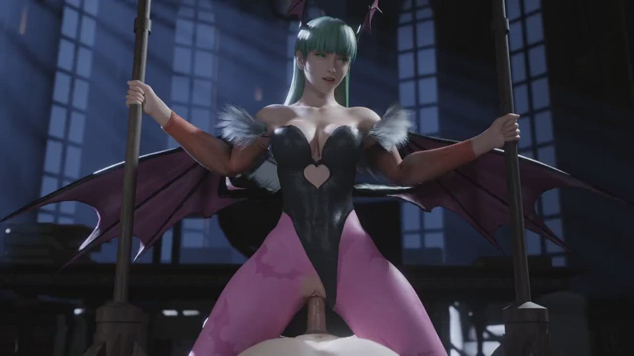 Morrigan Aensland Riding POV (LazyProcrastinator) [Darkstalkers]