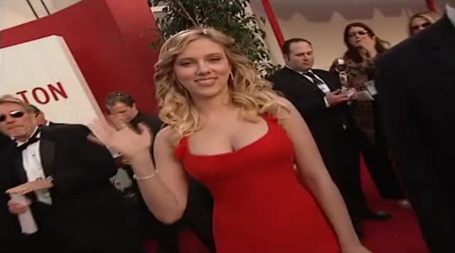 Scarlett Johansson - Red Dress