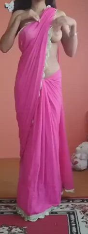 Big Tits Dancing Desi Natural Tits Saree See Through Clothing Sheer Clothes Tits