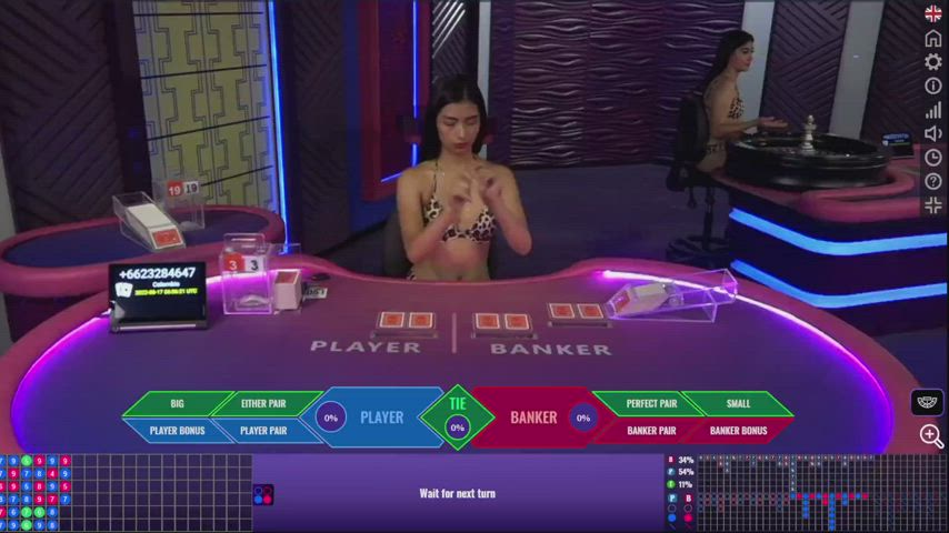 Sexy Live Bikini Dealers | Baccarat