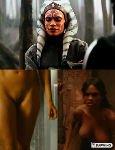 Ahsoka's got one of the finest racks in the galaxy (Rosario Dawson) [The Mandalorian]