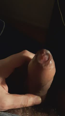 dirty talk precum uncut gif