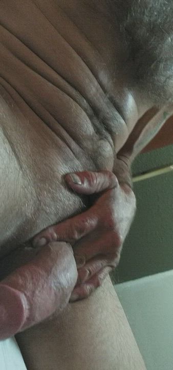 Flashing Male Masturbation Solo gif