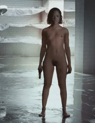 Naked Natural Tits Short Hair gif