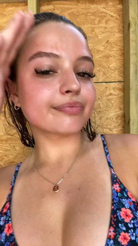 bikini swimsuit teen tiktok gif