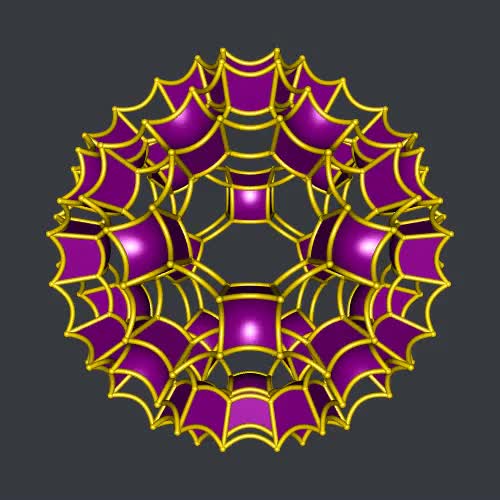 Hyperbolic truncated icosidodecahedral prism (great rhombicosidodecahedral prism,