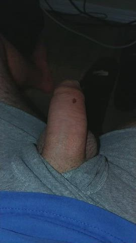 foreskin jerk off male masturbation precum uncut gif