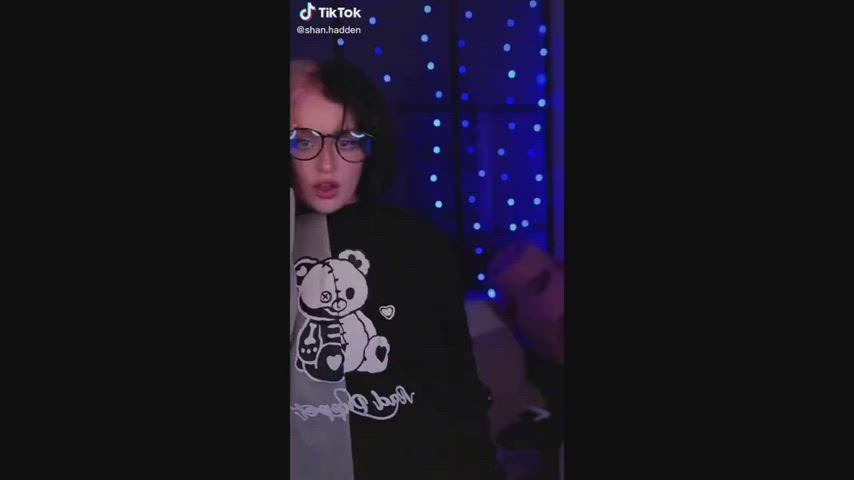 babecock blowjob cute dancing doggystyle riding split screen porn tiktok gif
