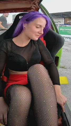 Stockings Upskirt Spy gif