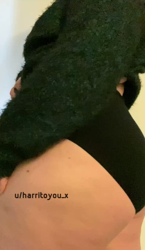 ass bbw big ass booty chubby curvy panties thick gif