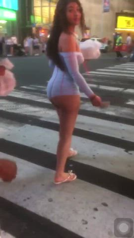 Big Ass Candid Latina Voyeur gif