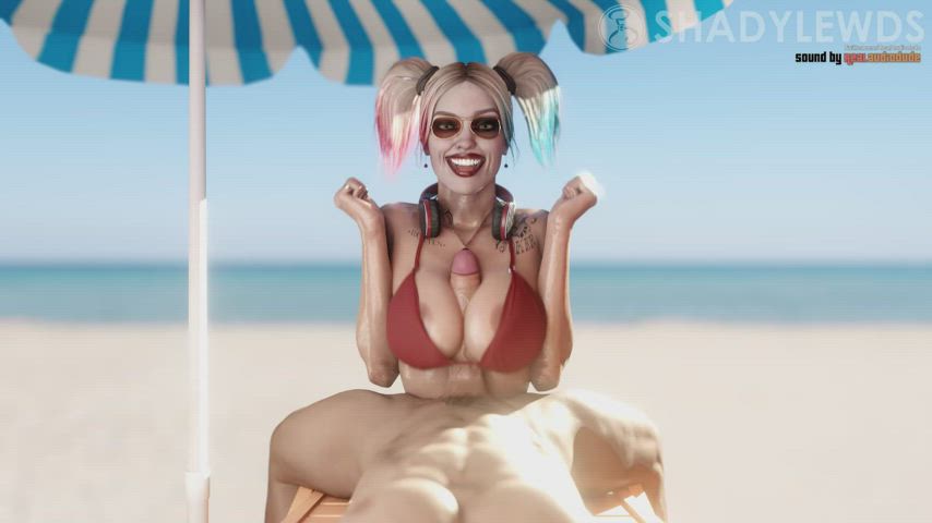 Harley Beach Titsjob POV (Shadylewds, Audiodude) [DC Universe]