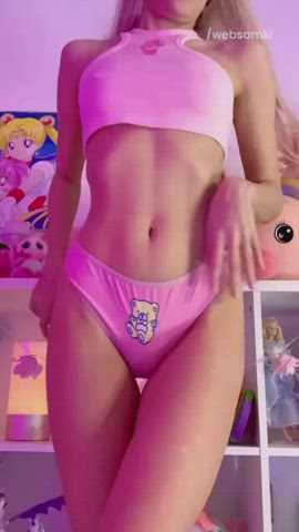 18 years old bongacams camgirl cute onlyfans pink russian teen webcam gif