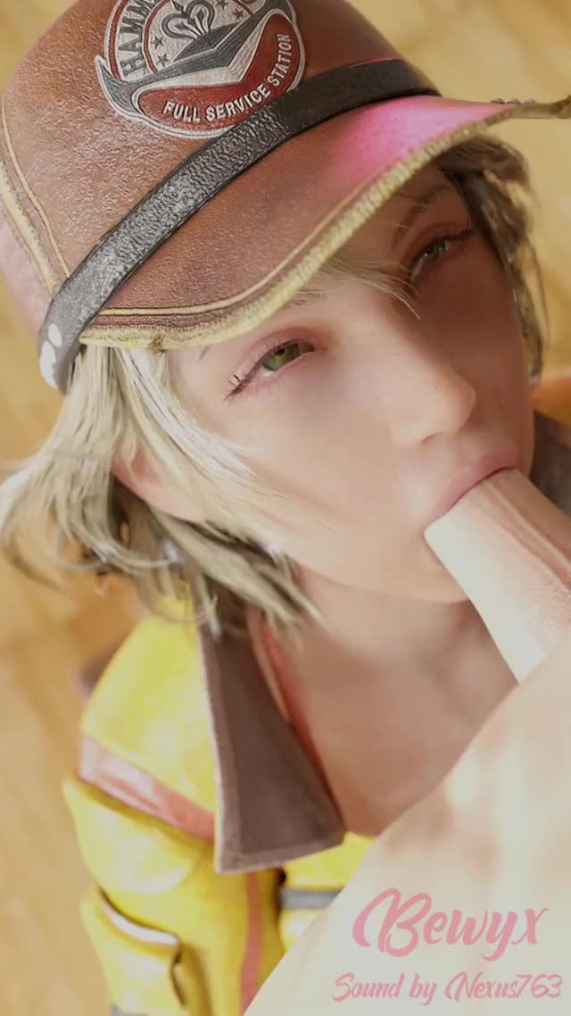 Cindy Aurum Blowjob (Bewyx) [Final Fantasy]