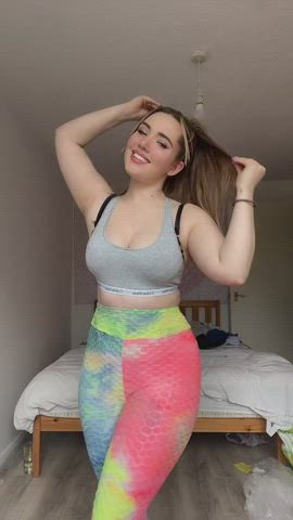 JOI Pawg Thick TikTok White Girl gif