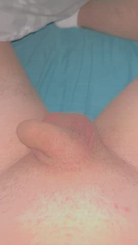 Cock Little Dick Male Masturbation Solo gif