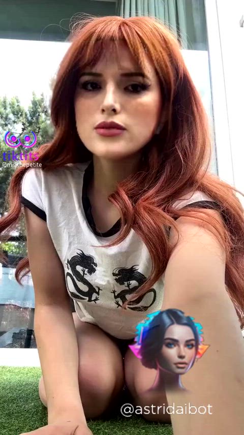 bella thorne celebrity tiktok r/tiktits gif