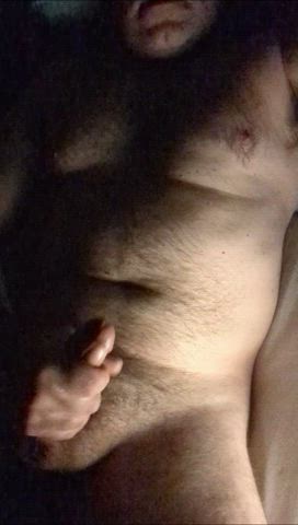 cumshot little dick masturbating gif