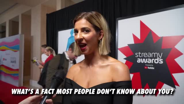 Gabbie Hanna 2018 Streamys Interview pt3