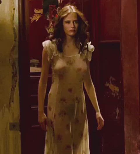 celebrity eva green tits gif