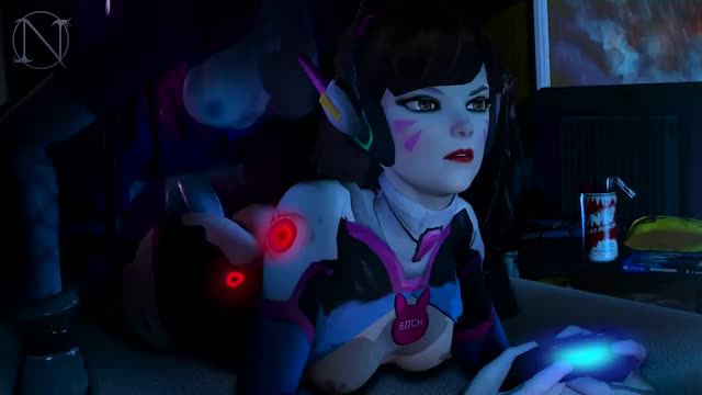 Widowmaker x D.Va - Disturbance (720p)(Sound)