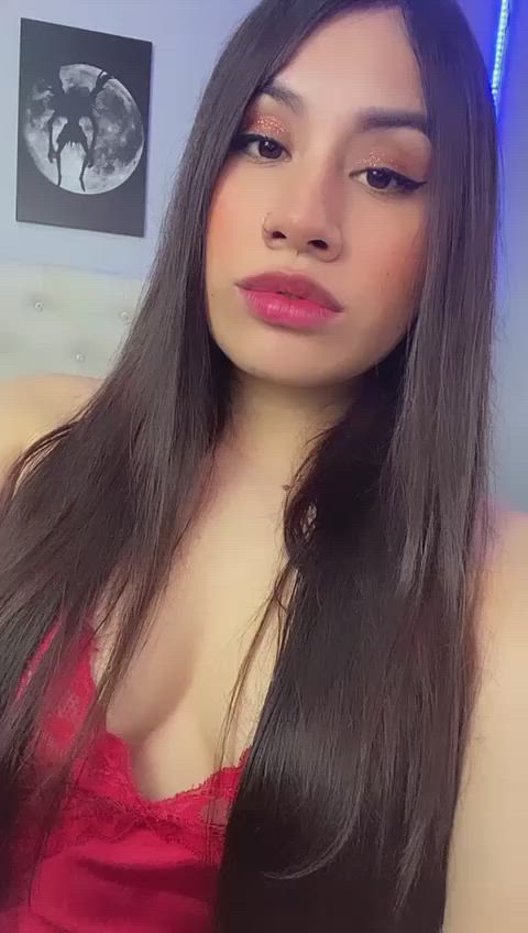 teen teens camgirl webcam sensual lips gif