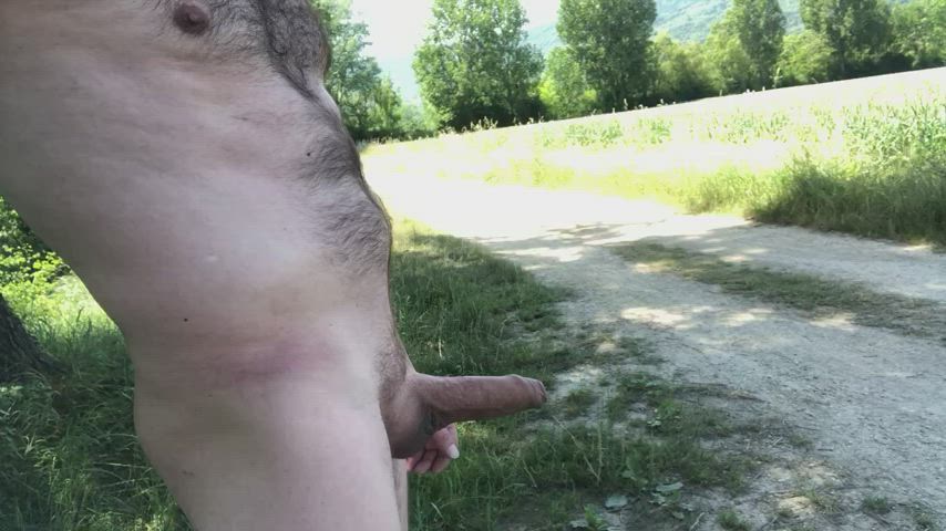 Amateur Big Dick Exhibitionism Exhibitionist Flashing Outdoor Public Selfie Solo