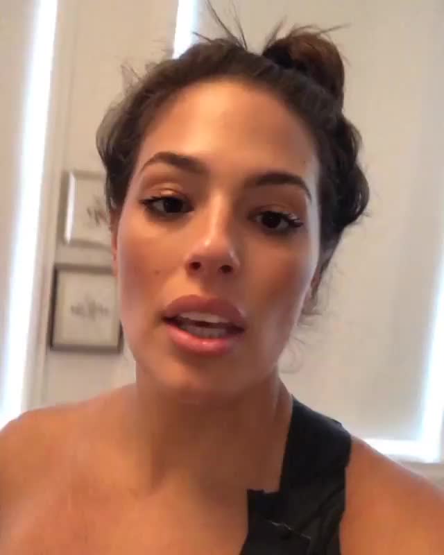 Ashley Graham Scary Big Tits Taped Up