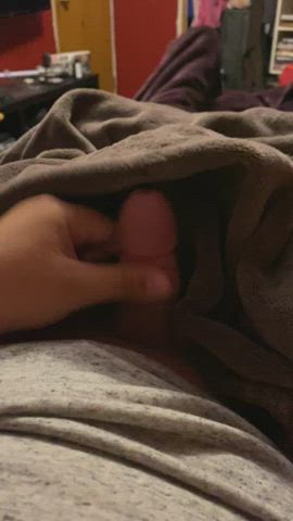 cum cumshot little dick male masturbation gif